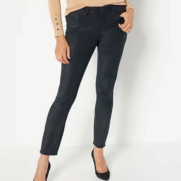 NWT Yummy Tummy Black Skinny Jeans Size 27 - Picture 1 of 6